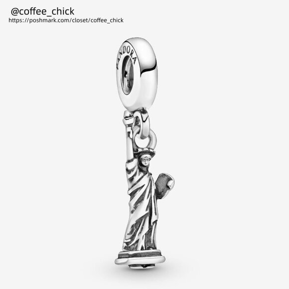 Pandora New York Statue of Liberty Dangle Charm - Picture 1 of 2